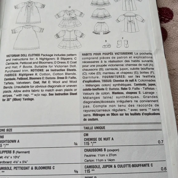 Vogue Craft Doll Collection Patterns - Picture 4 of 6